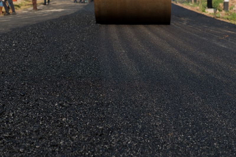 Finished Asphalt Roadway