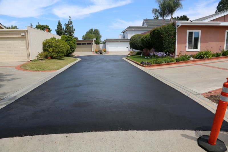 Residential Asphalt Driveway Sealcoating