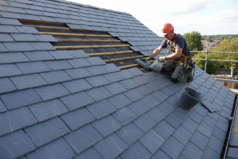 Damaged Roof Replacement