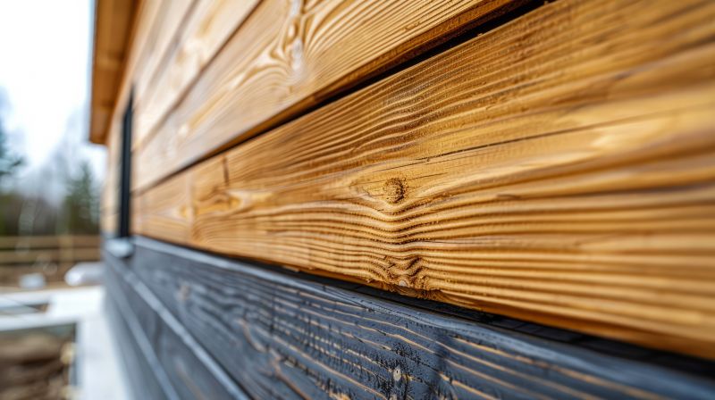 Hardwood Siding Installation