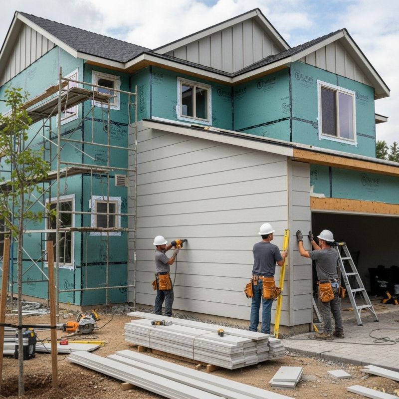 Residential Siding Installation